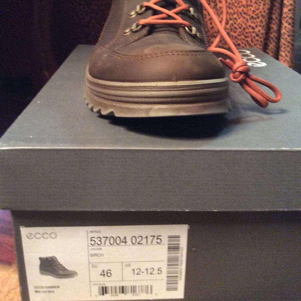 New Men’s Ecco Waterproof Boot 12-12.5